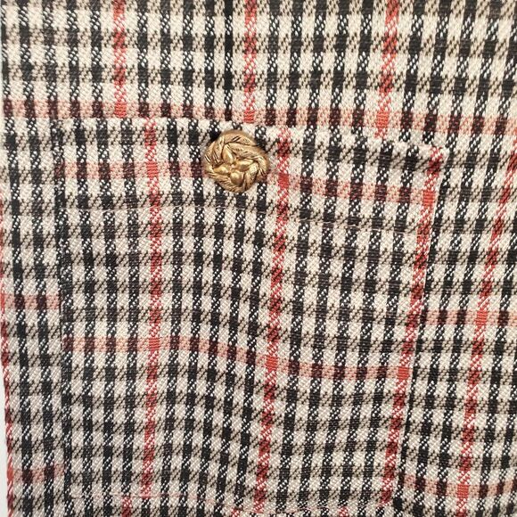 Zara Plaid Shift Dress Size S - Picture 4 of 5